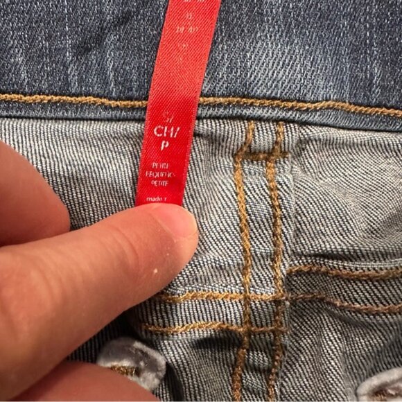 Spanx High Rise Shapewear Flare Jeans; Pull On Style; Dark Wash Size Small - Picture 7 of 9